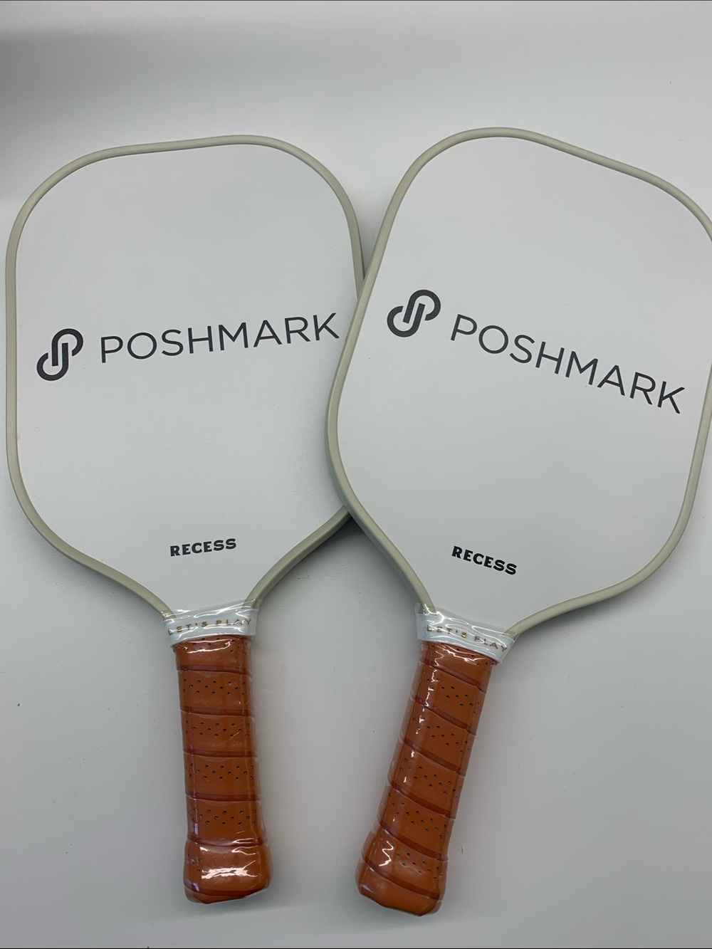 Poshmark x Recess White Pickleball Paddles (Pair) w/ ball set